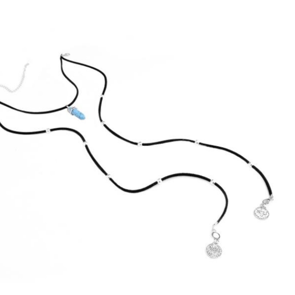 NEW turquoise lariat necklace - Picture 4 of 5
